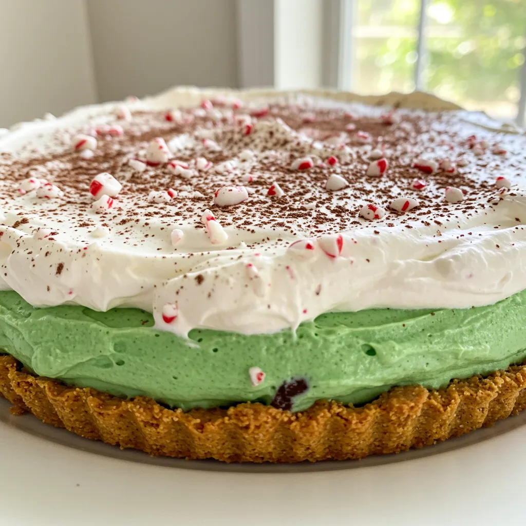 No-Bake Grasshopper Pie - tertiary view